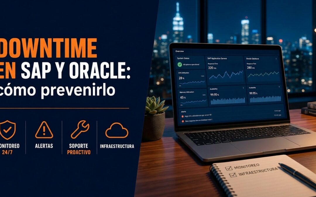 Downtime en sistemas SAP y Oracle: cómo prevenirlo con soporte proactivo