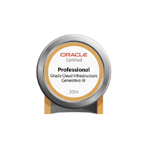Oracle Certified Professional - OCI Generative AI 2024